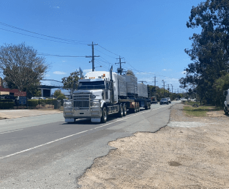 Total Generators truck is in the Northern Territory.