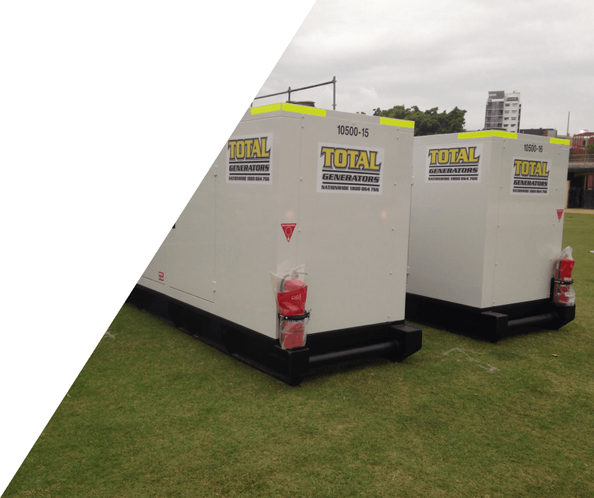 Generator Hired in an event