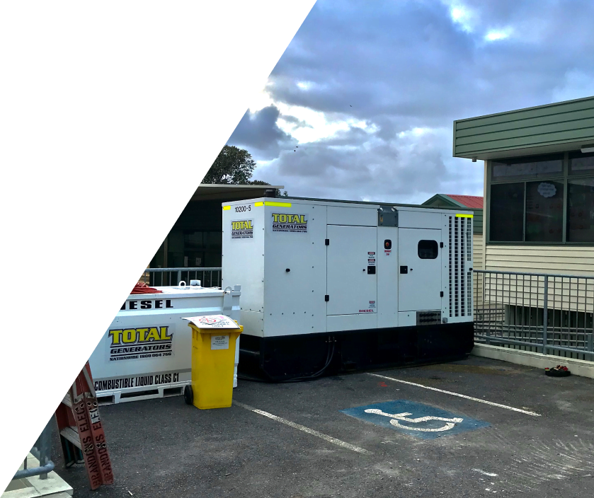 Size of 175kVA generator